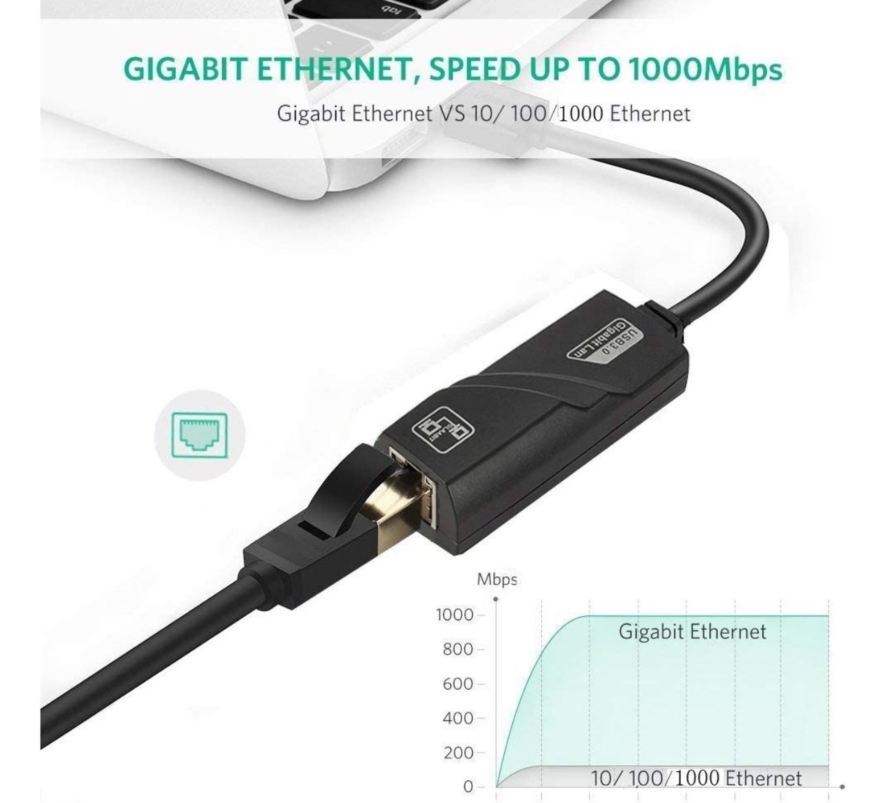Miniatura 6 de CONVERTIDOR DE LAN – USB 3.0
